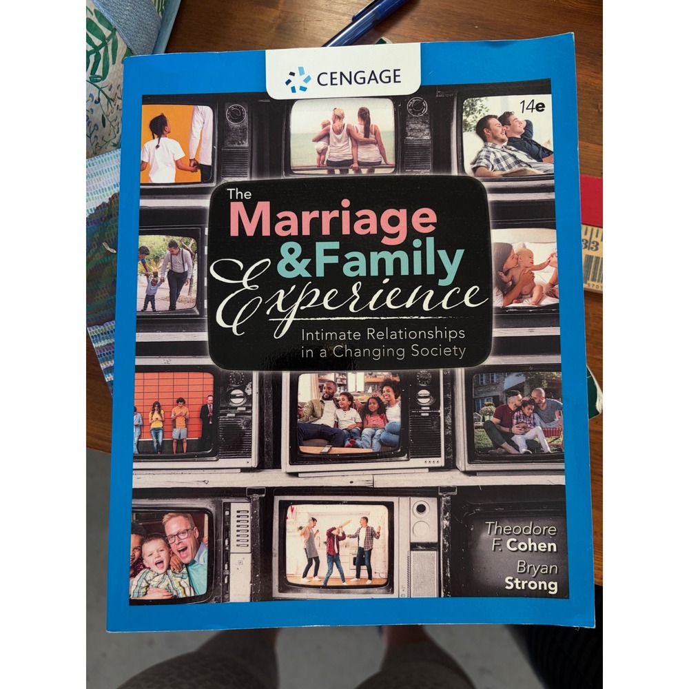 The Marriage and Family Experience 14e Cohen Strong 9780357378229 Textbook